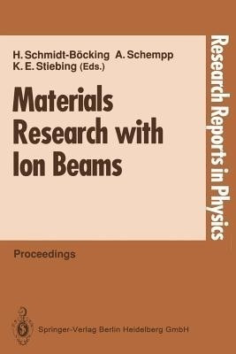 Materials Research with Ion Beams(English, Paperback, unknown)