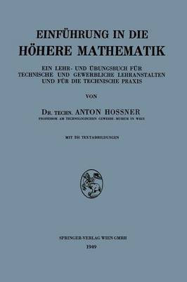 Einfuehrung in die Hoehere Mathematik(German, Paperback, Hossner Anton)