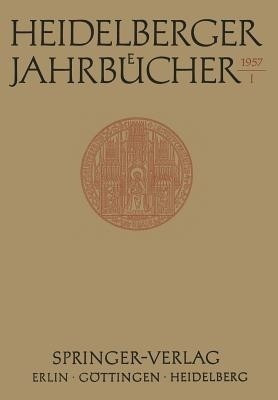 Heidelberger Jahrbuecher(German, Paperback, Loparo Kenneth A.)