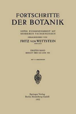 Fortschritte der Botanik(German, Paperback, unknown)