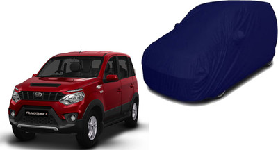 RUFUS Car Cover For Mahindra Bolero (With Mirror Pockets)(Blue)