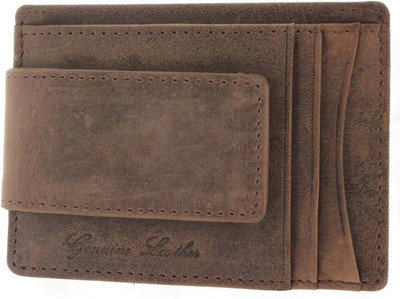 

admetus 15 Card Holder(Set of 1, Multicolor, Brown)