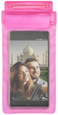 ACM Pouch for Intex Staari 11(Pink, Waterproof, Silicon, Pack of: 1)