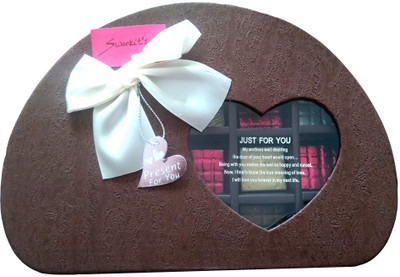 

Swankit's Just 4 u purse Shape 18 Cavities Assorted Chocolate Box Crackles(180 g)