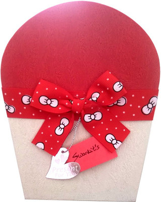 

Swankit's Red & White Purse Shape 12 Cavities Assorted Chocolate Box Crackles(120 g)