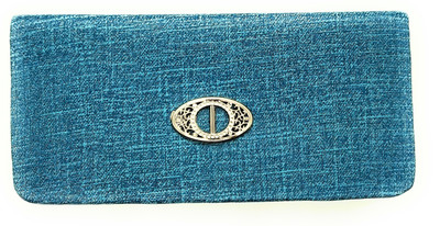M.Crownwill Casual Green Clutch