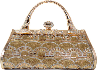 

Chouhan Stylish Party Gold Clutch