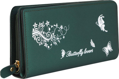 

Cidky Casual, Party, Formal Green Clutch