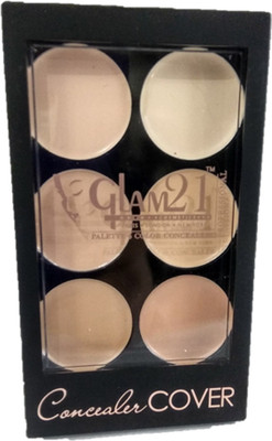 Glam 21 6 palette Concealer(multicolor)