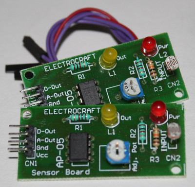 ELECTROCRAFT 4 Pcs Light Intensity Sensor EC-0007 Educational Electronic Hobby Kit