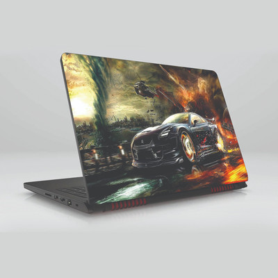 

Gifty Ads PVC Coated Laptop Skin Vinyl Stickers || 3D Car Car Skin Sticker || Compatible with All Laptops (15.6 x 11.6 inches) Vinyl Laptop Decal 15.6