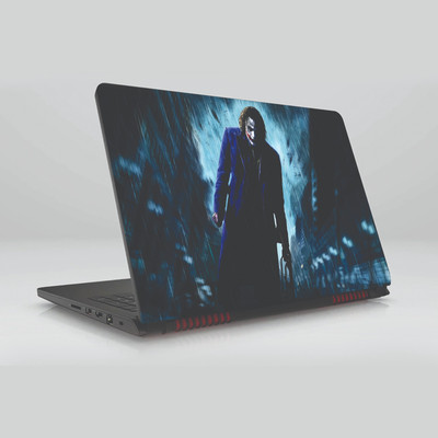 

Gifty Ads PVC Coated Laptop Skin Vinyl Stickers || Joker Skin Sticker || Compatible with All Laptops Vinyl Laptop Decal 15.6