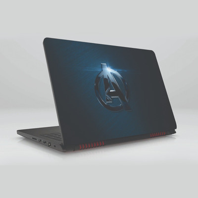 

Gifty Ads PVC Coated Laptop Skin Vinyl Stickers for 15.6 Inches Laptop || Captain America Sign Skin Sticker || Compatible with All Models (15.6 x 11.6 inches) Vinyl Laptop Decal 15.6