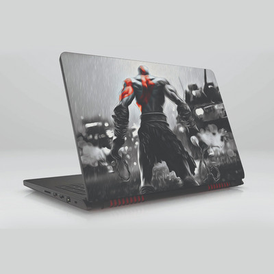 

Gifty Ads PVC Coated Laptop Skin Vinyl Stickers || God of War Skin Sticker || Compatible with All Laptops (15.6 x 11.6 inches) Vinyl Laptop Decal 15.6