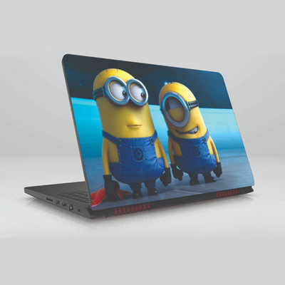 

Gifty Ads PVC Coated Laptop Skin Vinyl Stickers for 15.6 Inches Laptop || Minions Skin Sticker || Compatible with All Models (15.6 x 11.6 inches) Vinyl Laptop Decal 15.6