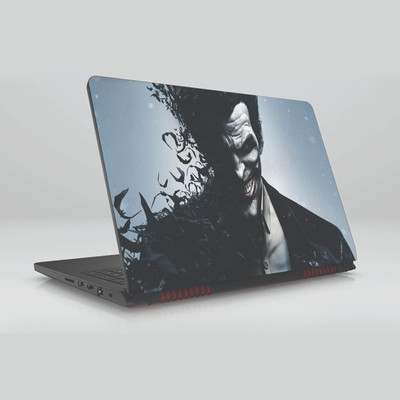 

Gifty Ads PVC Coated Laptop Skin Vinyl Stickers for 15.6 Inches Laptop || The Dark Knight Joker Skin Sticker || Compatible with All Laptops (15.6 x 11.6 inches) Vinyl Laptop Decal 15.6