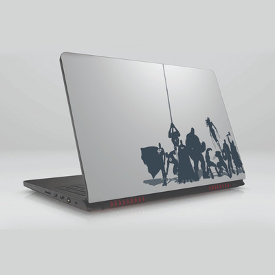 

Gifty Ads PVC Coated Laptop Skin Vinyl Stickers || Super Heroes Collection Skin Sticker || Suitable with All Laptops (15.6 x 11.6 inches) Vinyl Laptop Decal 15.6