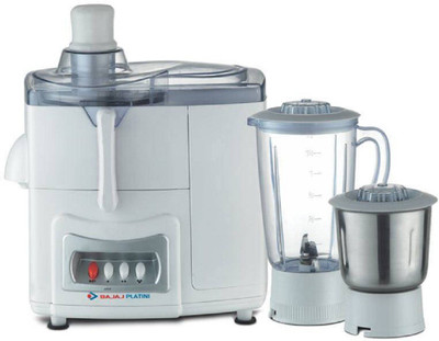 

Bajaj Sku 21 450 Juicer Mixer Grinder(White, 2 Jars)