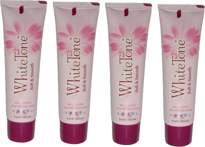 

White Tone Face Cream, Sun Protection Soft & Smooth, 25g pack of 4(100 g)