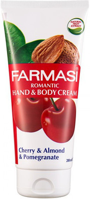 

Farmasi Fruity Energizing Hand & Body Cream /Cherry&Almond&Pomegranate(200 ml)