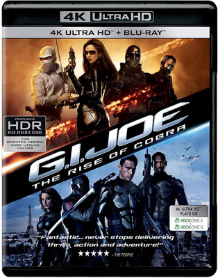 

G.I. Joe: The Rise of Cobra (4K UHD & HD) (2-Disc)(4K(UHD) Blu-ray English)