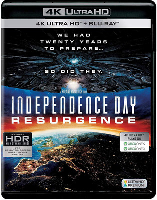 

Independence Day: Resurgence (4K UHD & HD) (2-Disc)(4K(UHD) Blu-ray English)