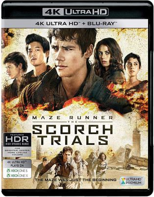 

Maze Runner: The Scorch Trials (4K UHD & HD) (2-Disc)(4K(UHD) Blu-ray English)