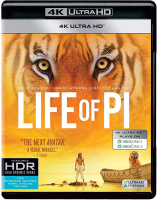 

Life of Pi (4K UHD)(4K(UHD) Blu-ray English)