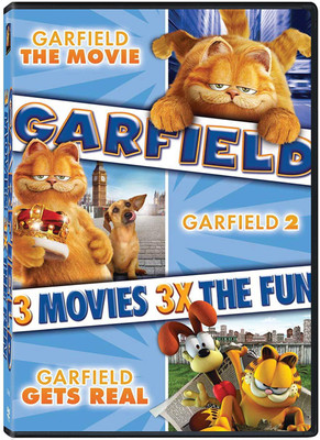 

3 Movies Collection: Garfield: The Movie + Garfield 2 + Garfield Gets Real (3-Disc Box Set)(DVD English)