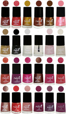 

Fabia Nail Polish (M28) Jerry Wine-Jerry Pink-Jerry Golden-Light Jerry Coffee-Dark Golden-Jerry Peach-Light Golden-Black-White-Top Coat-Lychee-Light Cream-Dark Peach-Shock Pink-Pink-Light Coffee-Magenta-Shock Pink Light-Light Nude-Red Orange-Shrimp Pastel