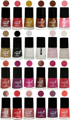 

Fabia Nail Polish (M07) Jerry Wine-Jerry Pink-Jerry Golden-Light Jerry Coffee-Dark Golden-Jerry Peach-Light Golden-Black-White-Top Coat-Lychee-Light Cream-Dark Peach-Shock Pink-Pink-Light Coffee-Magenta-Shock Pink Light-Light Nude-Red Orange-Shrimp Pastel