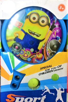 

TOYGALAXY MINION PLAY RACKET FOR KIDS(Multicolor)