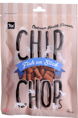 

Chip Chops Fish On Stick Pack of 2 Fish Dog Treat(140 g, Pack of 2)