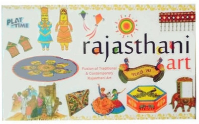 

skyler Rajasthani Art (Fusion of traditional s contemporary Board Gam(6 Pieces)