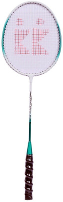 

SPORTSHOLIC Super Full Size Wide Body Badminton Racket With Great Gripping for Boys Girls Kids Multicolor Strung Badminton Racquet(G4 -3.25 Inches, 350 g)