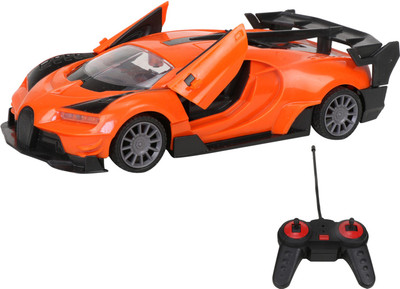 

BIG MONKEY TOYS Rechargeable Top Buggati car(Orange)