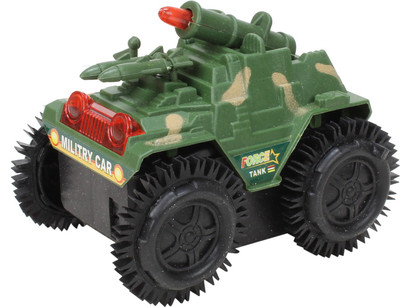 

BIG MONKEY TOYS Tumbling military tank(Green)