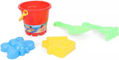 

Navkar Extra Small twin Beach set for 3 year old (Multicolor)