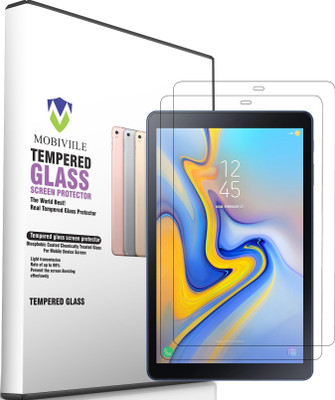 MOBIVIILE Tempered Glass Guard for Samsung Galaxy Tab A 10.5 inch(Pack of 2)