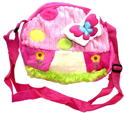 

Saffronworld Girls Evening/Party Multicolor Velvet Sling Bag