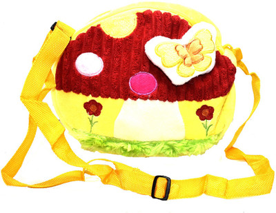 

Saffronworld Girls Evening/Party Multicolor Velvet Sling Bag