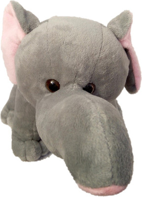 

Manjom soft toys elephant 8 inch - 8 inch(Brown)
