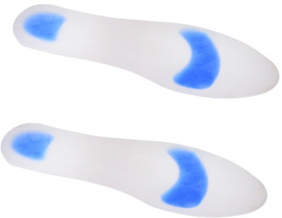 

Microsidd Silicone Insole Foot Support (, Transperant, White