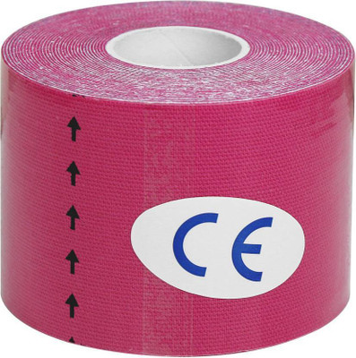 DoctorTech India Kinesiology Tape Knee, Calf & Thigh Support (Free Size, Pink) Knee, Calf & Thigh Support(Pink)