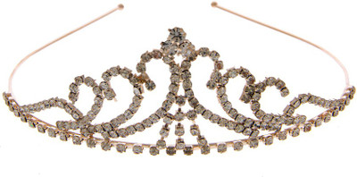 

Anuradha Art Jewellery Crown(Silver, White, Pack of 1)