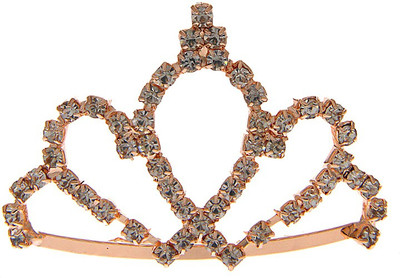 

Anuradha Art Jewellery Crown(Gold, White, Pack of 1)