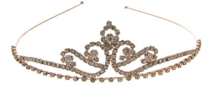 

Anuradha Art Jewellery Crown(Gold, White, Pack of 1)