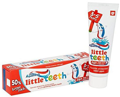 

Aqua Fresh Little Teeth Toothpaste (3-5Y) - 75ml Toothpaste(75 g)