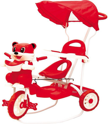 

Oximus Baby Tricycle for Kids with Front and Back Basket & Canopy, Parent Handle with Musical Kids | Tricycle for Kids | Tricycle for Baby Boy & Girl | Baby Tricycle | Toys for 2 3 4 5 Years Toddler Tricycle Toys for Gifting Cycle with Musical Best Baby C