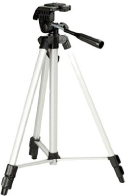 

Simpex 333 Aluminium (with Mobile Holder) Tripod Kit(Silver, Supports Up to 3000)
